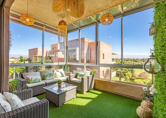 Luxury Living Flat In Prestigia Marrakech