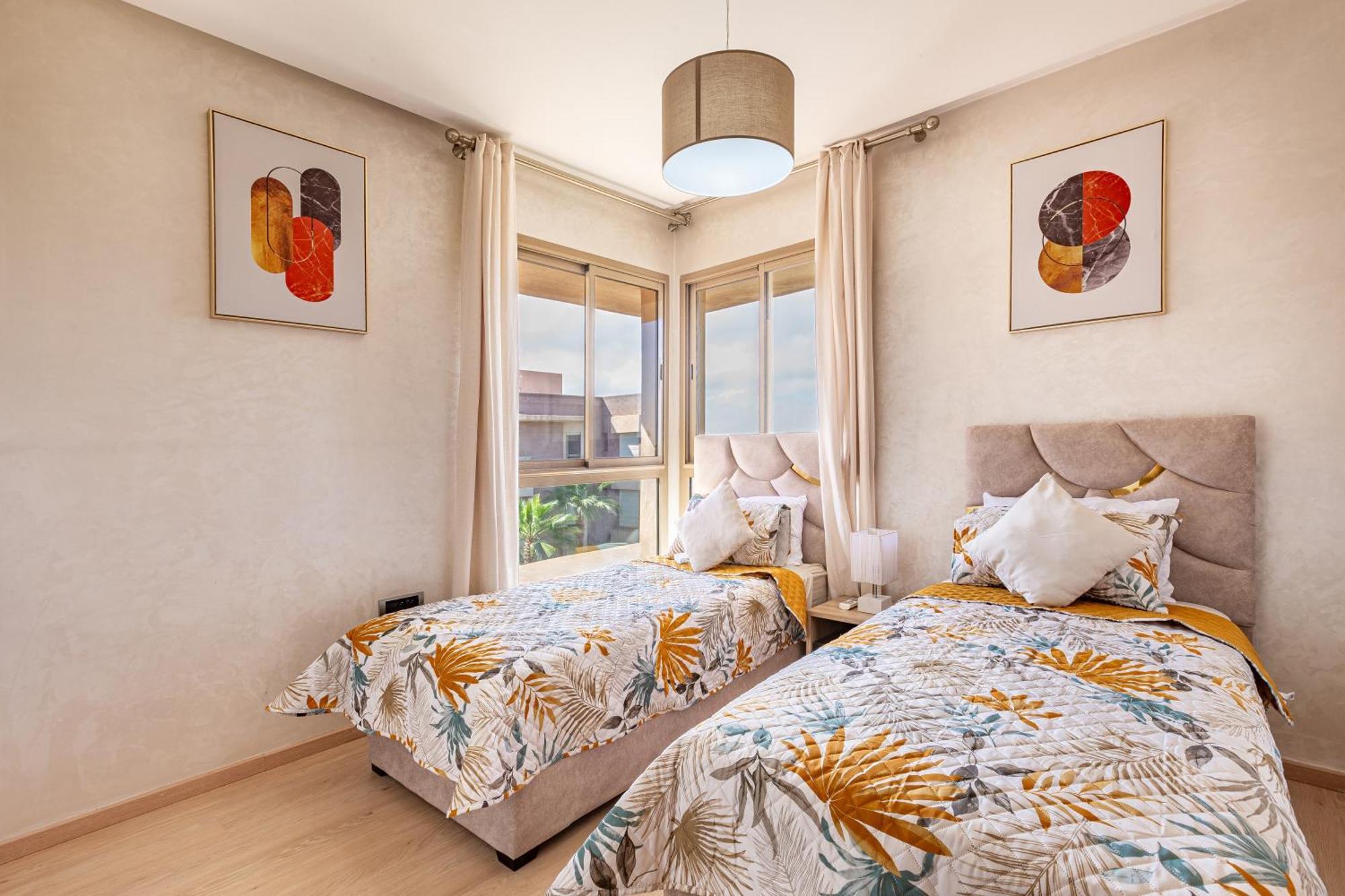 Luxury Living Flat In Prestigia Marrakech مراكش