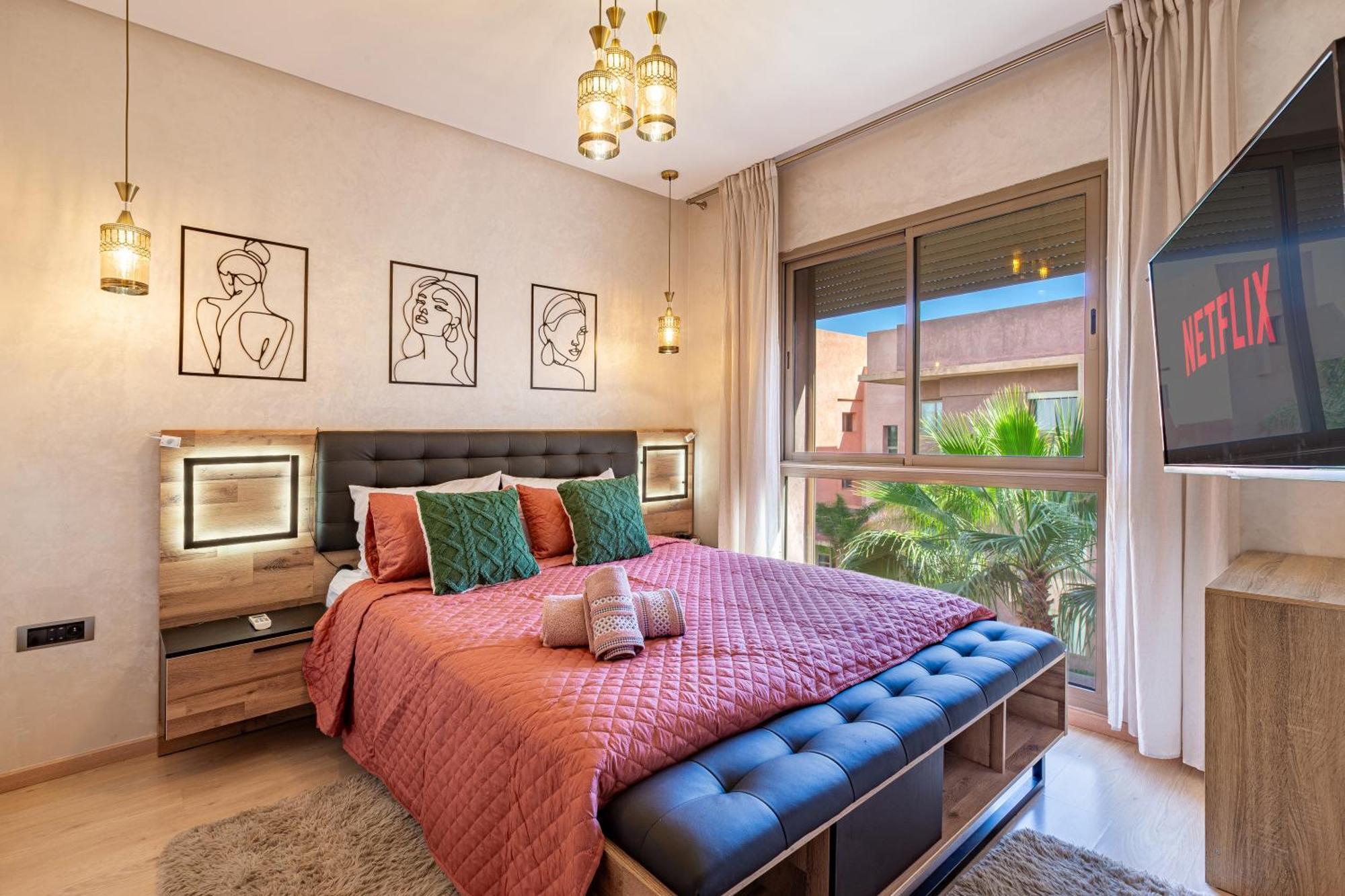 شقة Luxury Living Flat In Prestigia Marrakech *